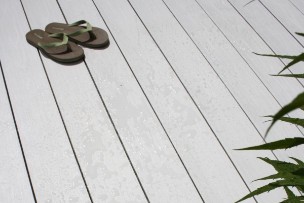 Террасная доска из ДПК Terrapol Практик моноколор Жемчуг (под заказ) купить в Томске