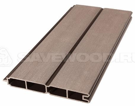 Заборный профиль из ДПК Savewood SW Agger матовый терракот купить в Томске