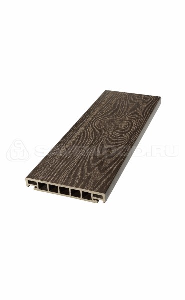 Террасная доска из ДПК SW Salix (S) (T) темно-коричневый купить в Томске
