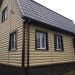 Сайдинг "blockhouse" под бревно, Престиж ВН-01, золотистый купить в Томске