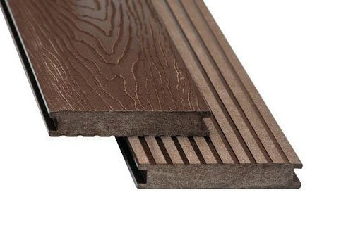 Террасная доска из ДПК ECODECKING Premium Коричневый купить в Томске