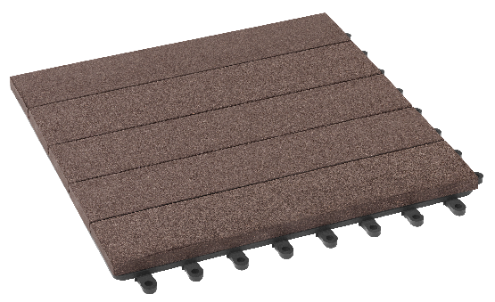 Модульный паркет ДПК GRINDERDECO Комфорт 3 Шоколад купить в Томске