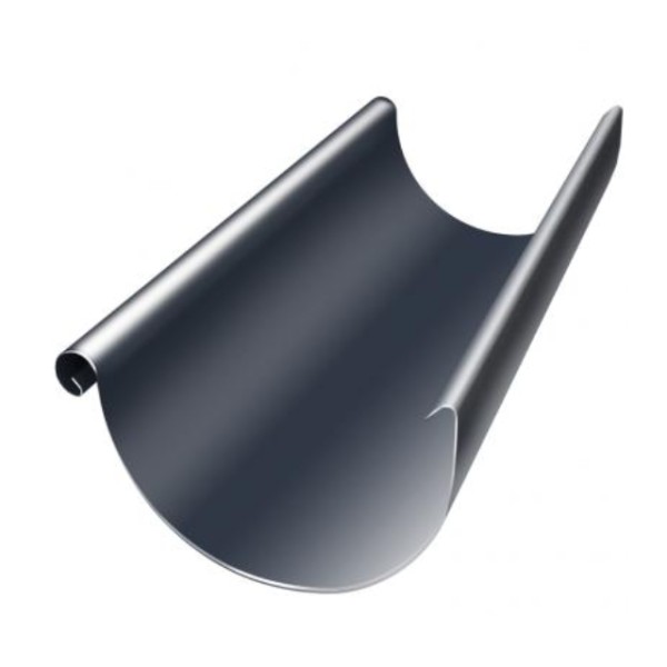 Водосток Grand Line 125x90 – Желоб 3м RAL 7024 купить в Томске
