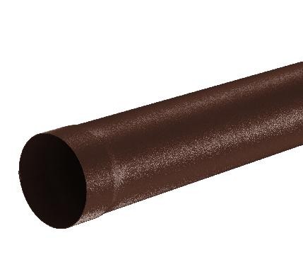 Водосток Aquasistem, Система 150/100 - Труба водосточная 3.00м RAL 8017 Коричневый matt купить в Томске