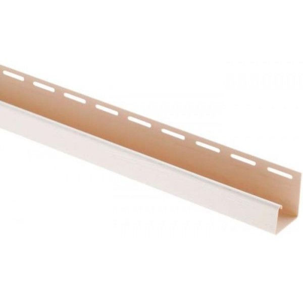J-профиль Люкс Крашенный, T-15, ВН, Белый купить в Томске
