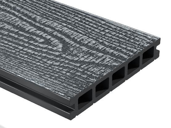 Террасная доска из ДПК WOODVEX Expert Antique Stone Gray купить в Томске
