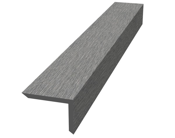 Уголок ДПК для террасной доски NauticPrime, 60x40x2900мм Тёмно-серый купить в Томске