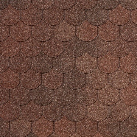 Гибкая черепица Tegola ASSISI terracotta 420 купить в Томске