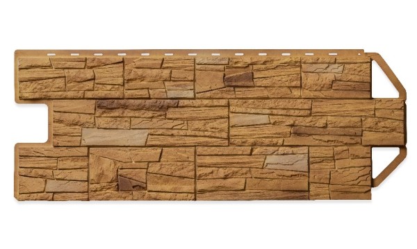 Фасадная панель Цокольный сайдинг Альта профиль Каньон Невада Комби купить в Томске