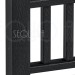 Комплект крышка/юбка для столба SEQUOIA BLACK купить в Томске