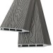 Заборная панель шип-паз EasyDecking Wood-Х 146х20 Серый купить в Томске