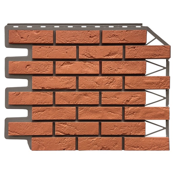 Фасадная панель FineBer, Кирпич Баварский, Терракотовый купить в Томске