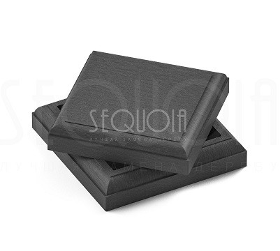Комплект крышка/юбка для столба SEQUOIA GRAY купить в Томске