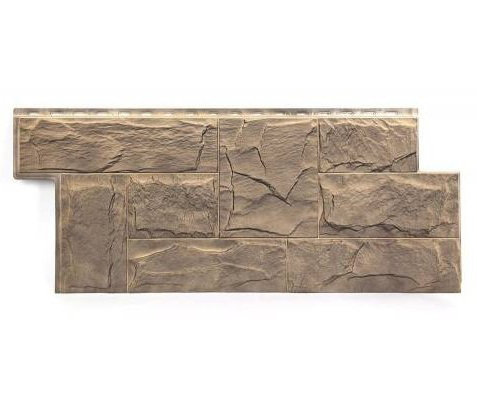 Фасадная панель T-Сайдинг-Гранит Леон ЭКО-2 Сосна купить в Томске