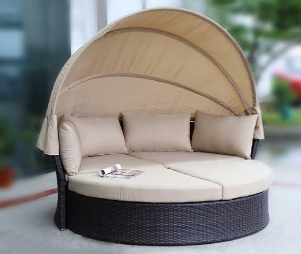 Диван-Трансформер AFINA плетеный из иск. ротанга AFM-325B Brown купить в Томске
