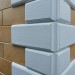 Угол Наружный к Фасадным Термопанелям Доломит Дагестанский Камень 400 мм Белый купить в Томске