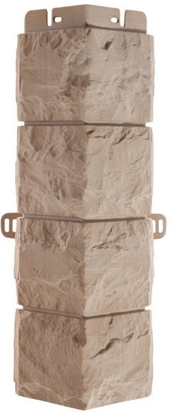 Фасадная панель Наружный угол фагот (талдомский), 0,45 х 0,13м (н) купить в Томске
