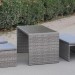 Диван-Трансформер AFINA плетеный из иск. ротанга S330G-W78 Grey купить в Томске