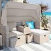 Комплект мебели AFINA плетеной из иск. ротанга AFM-330 Beige купить в Томске
