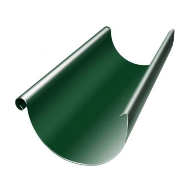 Водосток Grand Line 125x90 – Желоб 3м RAL 6005 купить в Томске