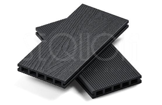 Доска террасная ДПК 3D SEQUOIA Evolution WOOD BLACK купить в Томске