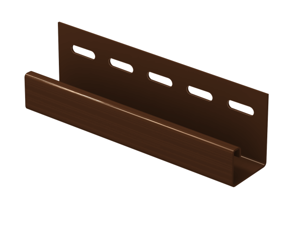 J-планка Ю-пласт Классика коричневая купить в Томске