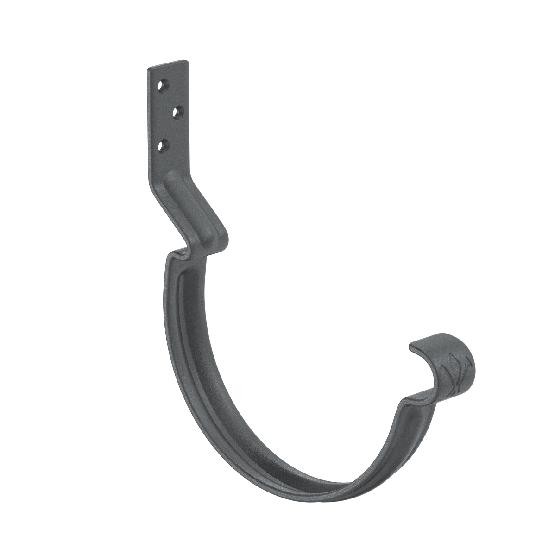 Водосток Aquasistem, Система 125/90 - Крюк крепления желоба короткий RR 23 Маренго matt купить в Томске