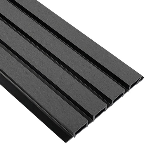 Фасадная реечная панель EasyDecking Wood-X 219х26 Черное дерево купить в Томске