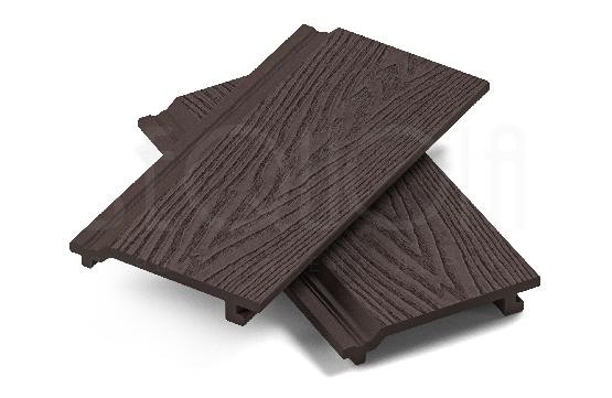 Доска фасадная ДПК 3D SEQUOIA Evolution WOOD BROWN купить в Томске