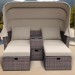Комплект мебели AFINA плетеной из иск. ротанга AFM-330B Brown купить в Томске