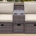 Комплект мебели AFINA плетеной из иск. ротанга AFM-330B Brown купить в Томске