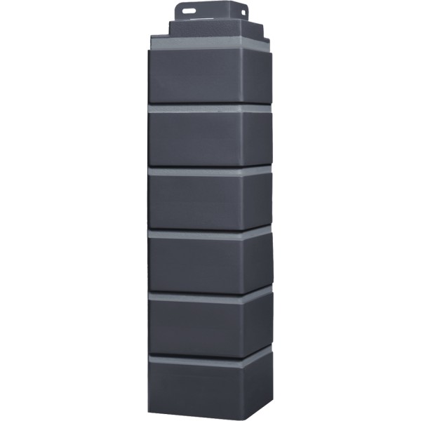 Угол Фасайдинг Серия «Кирпич клинкерный» Графит купить в Томске