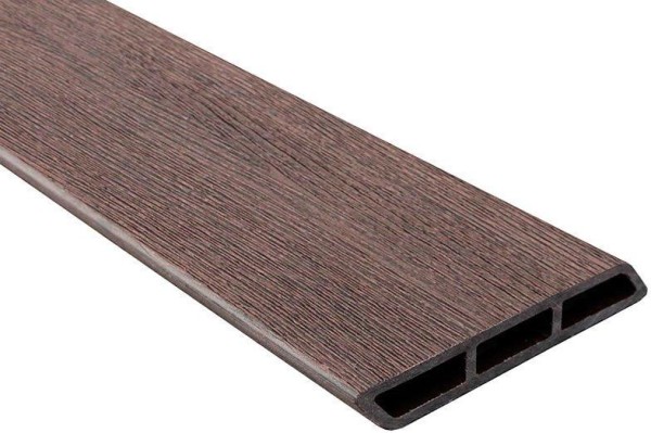 Доска Ромбус 3D ДПК Outdoor STORM BROWN коричневая микс купить в Томске