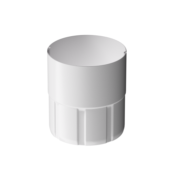 Муфта соединительная для водостока Döcke STAL PREMIUM, Пломбир купить в Томске