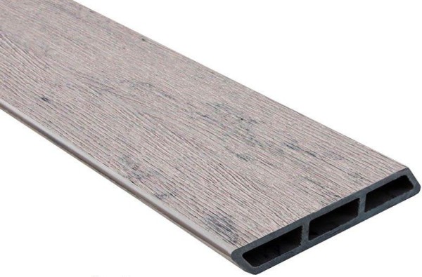 Доска Ромбус 3D ДПК Outdoor STORM GREY серая микс купить в Томске
