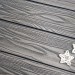 Террасная доска из ДПК Terrapol Смарт 3D Полнотелая с пазом Черное дерево купить в Томске