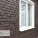 Фасадная панель Ю-Пласт Стоун Хаус Кирпич Коричневый купить в Томске