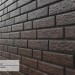 Фасадная панель Ю-Пласт Стоун Хаус Кирпич Коричневый купить в Томске