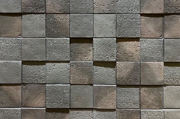 Фиброцементные панели КАНЬОН коллекция 3D-МОЗАЙКА 45 купить в Томске