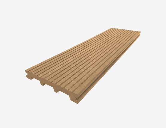Террасная доска из ДПК RusDecking Unodeck Titanio - Орех купить в Томске