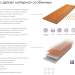Фибросайдинг DECOVER 3600 x 190 x 8 мм Mokko купить в Томске