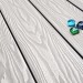 Террасная доска из ДПК Terrapol Смарт 3D Полнотелая с пазом Дуб беленый купить в Томске