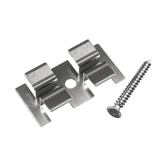 Клипса с саморезом, Grinder шовный монтаж 5 mm купить в Томске