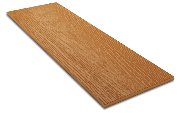 Фибросайдинг DECOVER 3600 x 190 x 8 мм Caramel купить в Томске