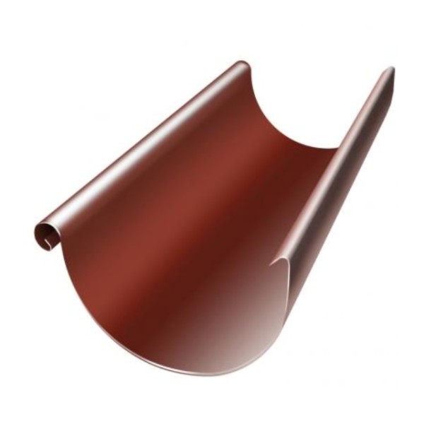 Водосток Grand Line 125x90 – Желоб 3м RAL 8004 купить в Томске