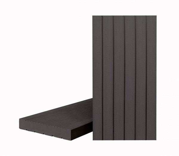 Террасная доска Классик Чёрное дерево (полнотелая без паза) Под заказ купить в Томске