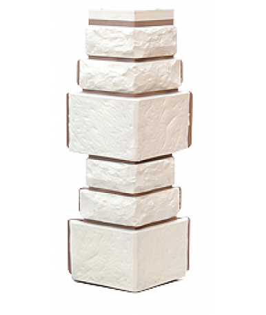 Угол T-Сайдинг-Дикий Камень Белый купить в Томске