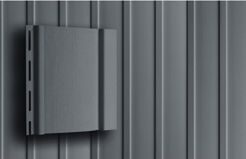 Сайдинг Вертикальный Grand Line Acryl Графит купить в Томске