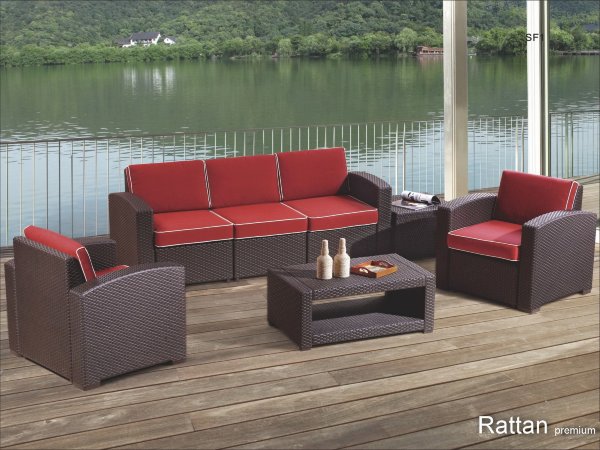 Уличные диваны и кресла коллекции Rattan Premium 5  купить в Томске