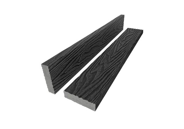 Брус лавочный 3D-тиснение 20х80 Графит купить в Томске